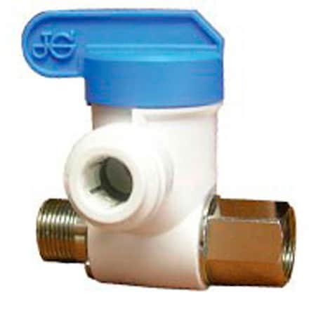 John Guest Valve, 3/8'' Tube Size, White ASVPP2LF